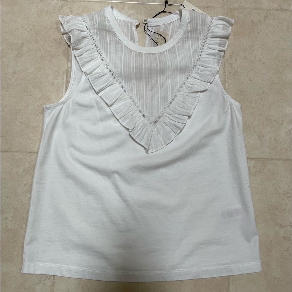 NWT Tank Top La Vie by Rebecca Taylor, XS, Cotton